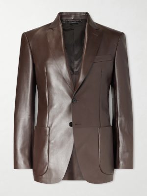Leather Blazer Leather Blazer