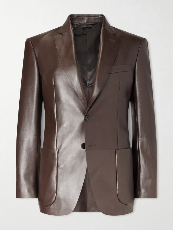 Leather Blazer Leather Blazer