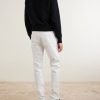Slim-Fit Straight-Leg Cotton-Blend Corduroy Trousers - BK Slim-Fit Straight-Leg Cotton-Blend Corduroy Trousers - BK