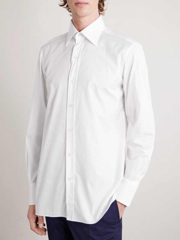 Cotton-Poplin Shirt - OU Cotton-Poplin Shirt - OU