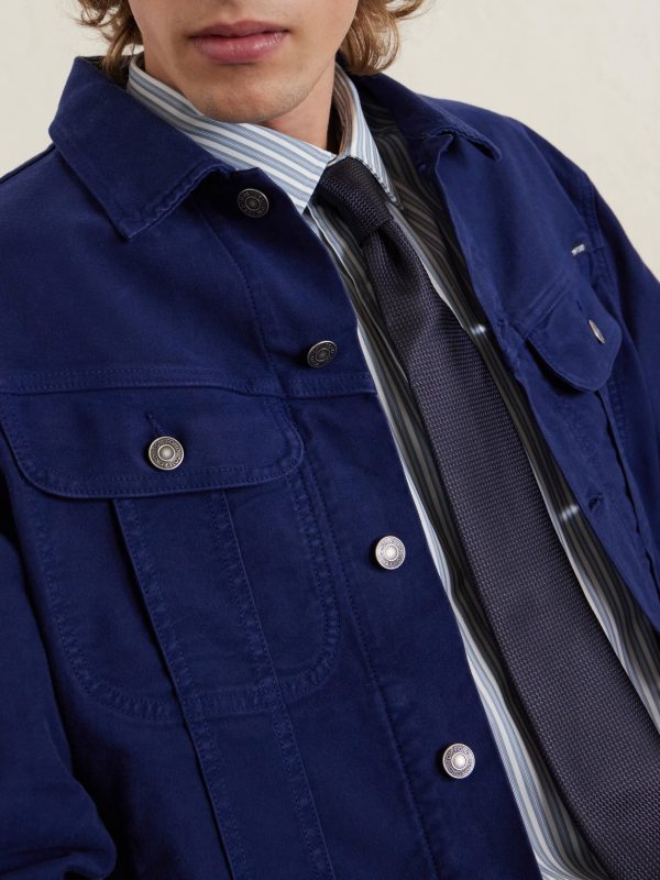 Icon Cotton-Blend Moleskin Jacket - CU