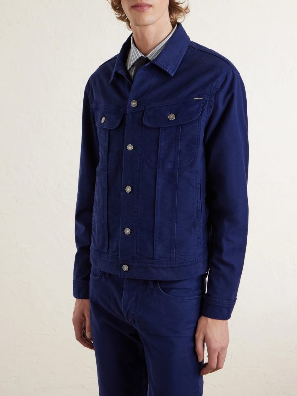 Icon Cotton-Blend Moleskin Jacket - FR