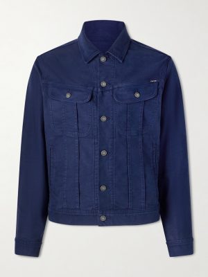 Icon Cotton-Blend Moleskin Jacket