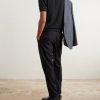 Silk and Cotton-Blend Piqué Polo Shirt - BK Silk and Cotton-Blend Piqué Polo Shirt - BK