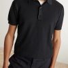 Silk and Cotton-Blend Piqué Polo Shirt - FR Silk and Cotton-Blend Piqué Polo Shirt - FR