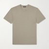 Lyocell and Cotton-Blend T-Shirt Lyocell and Cotton-Blend T-Shirt