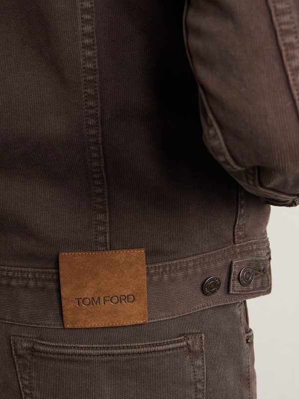 Cotton-Blend Canvas Jacket - CU