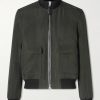 Gabardine Bomber Jacket Gabardine Bomber Jacket