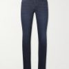 Slim-Fit Straight-Leg Cotton-Blend Corduroy Trousers