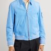 Suede Bomber Jacket - FR Suede Bomber Jacket - FR