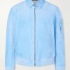 Suede Bomber Jacket Suede Bomber Jacket