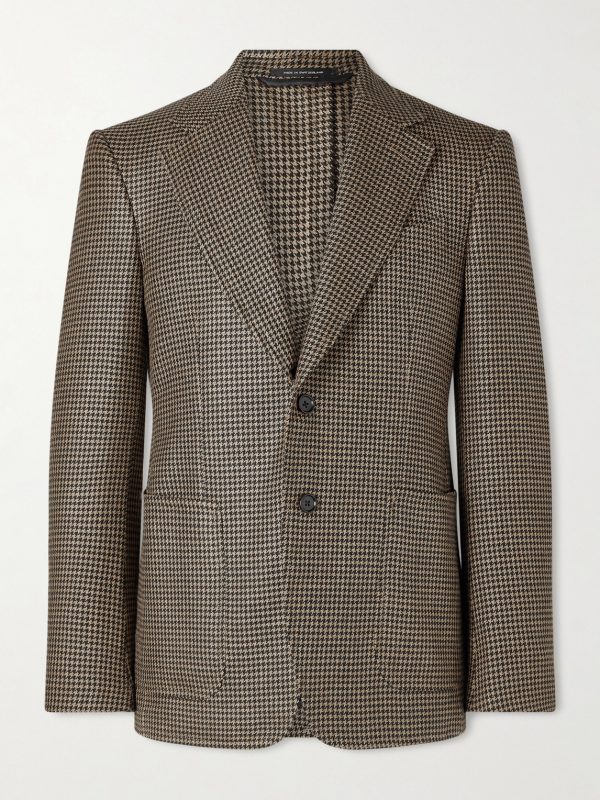Shelton Wool, Silk and Linen-Blend Blazer Shelton Wool, Silk and Linen-Blend Blazer