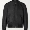 Silk Bomber Jacket Silk Bomber Jacket