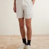 Straight-Leg Brushed Cotton-Drill Shorts - FR