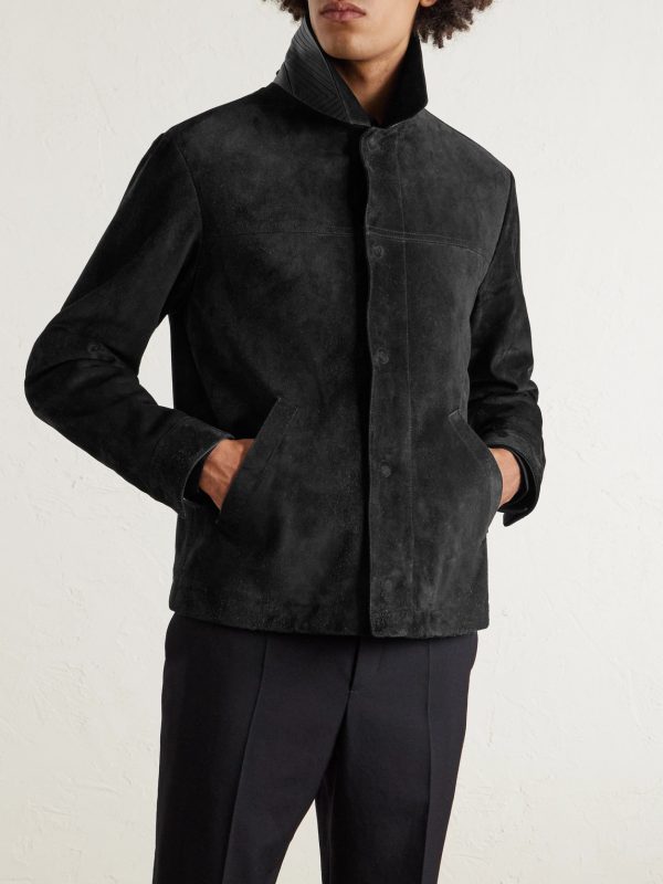 Brushed-Suede Chore Jacket - FR Brushed-Suede Chore Jacket - FR