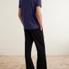 Lyocell and Cotton-Blend T-Shirt - BK Lyocell and Cotton-Blend T-Shirt - BK