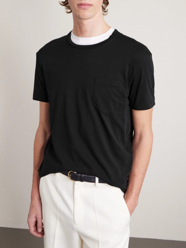 Cotton and Silk-Blend Jersey T-Shirt - FR