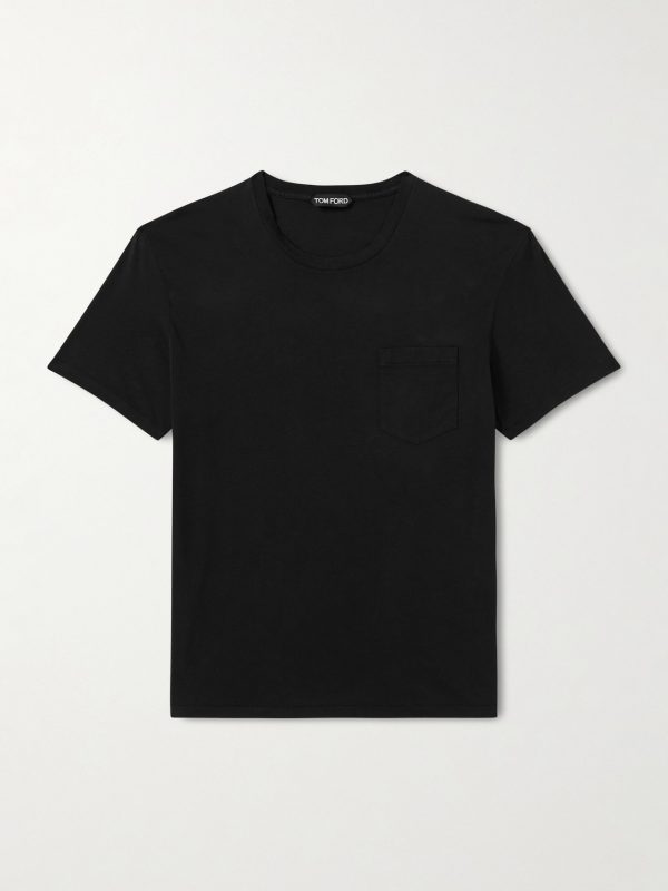 Cotton and Silk-Blend Jersey T-Shirt