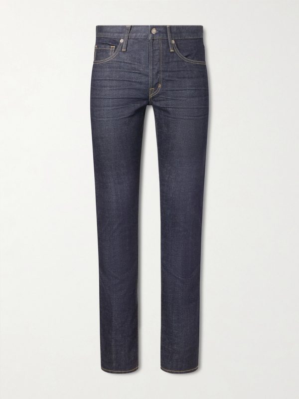 Straight-Leg Selvedge Jeans