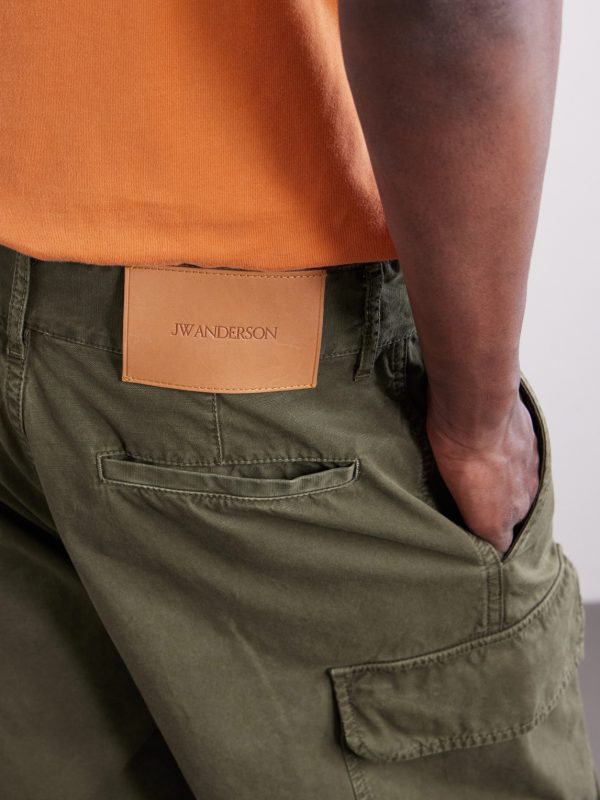 Straight-Leg Cotton-Canvas Trousers - CU