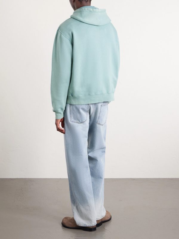 Cotton-Jersey Zip-Up Hoodie - BK