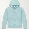 Cotton-Jersey Zip-Up Hoodie