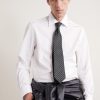8cm Polka-Dot Embroidered Silk Tie - CU 8cm Polka-Dot Embroidered Silk Tie - CU