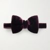 Pre-Tied Cotton-Velvet Bow Tie Pre-Tied Cotton-Velvet Bow Tie