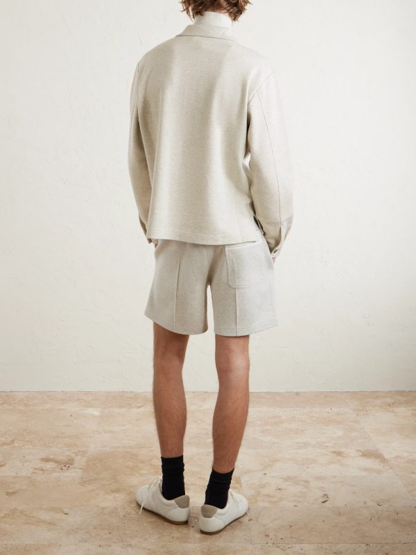 Cotton, Silk and Cashmere-Blend Sweatshirt - BK Cotton, Silk and Cashmere-Blend Sweatshirt - BK