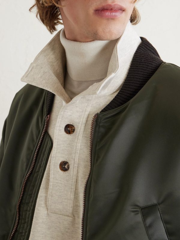 Cotton, Silk and Cashmere-Blend Sweatshirt - CU Cotton, Silk and Cashmere-Blend Sweatshirt - CU
