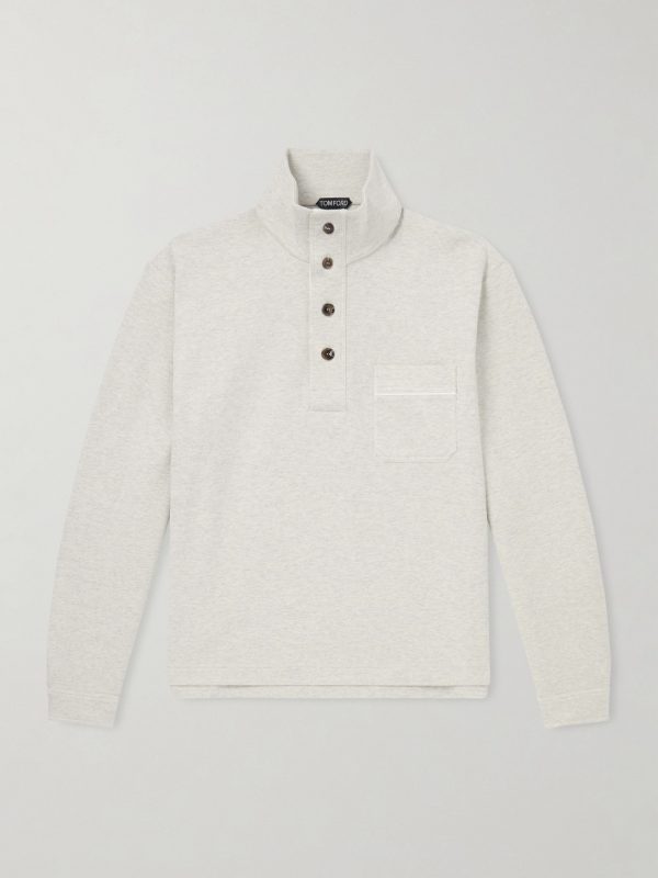 Cotton, Silk and Cashmere-Blend Sweatshirt Cotton, Silk and Cashmere-Blend Sweatshirt