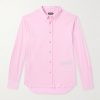 Silk and Cotton-Blend Jersey Shirt Silk and Cotton-Blend Jersey Shirt