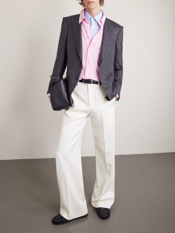 Silk and Cotton-Blend Jersey Shirt - OU Silk and Cotton-Blend Jersey Shirt - OU