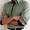 Cotton and Silk-Blend Shirt - CU Cotton and Silk-Blend Shirt - CU