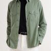Cotton and Silk-Blend Shirt - FR Cotton and Silk-Blend Shirt - FR