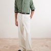 Cotton and Silk-Blend Shirt - OU Cotton and Silk-Blend Shirt - OU