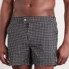 Straight-Leg Short-Length Polka-Dot Swim Shorts - FR Straight-Leg Short-Length Polka-Dot Swim Shorts - FR