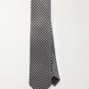 8cm Houndstooth Silk-Jacquard Tie 8cm Houndstooth Silk-Jacquard Tie