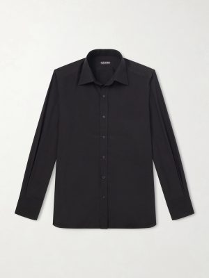 Silk-Charmeuse Shirt