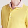 Slim-Fit Lyocell and Cotton-Blend Piqué Polo Shirt - CU