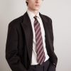 8cm Striped Silk-Jacquard Tie - FR 8cm Striped Silk-Jacquard Tie - FR