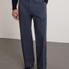 Wide-Leg Cotton-Drill Trousers - FR Wide-Leg Cotton-Drill Trousers - FR