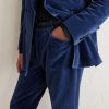 Tapered Cotton-Velvet Tuxedo Trousers - CU Tapered Cotton-Velvet Tuxedo Trousers - CU