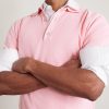 Silk and Cotton-Blend Piqué Polo Shirt - CU Silk and Cotton-Blend Piqué Polo Shirt - CU