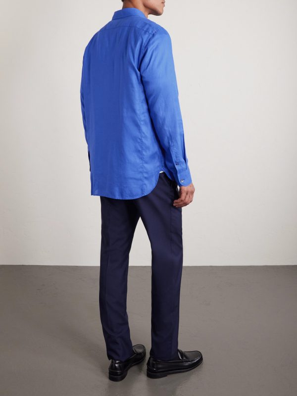 Lyocell-Gabardine Shirt - BK Lyocell-Gabardine Shirt - BK