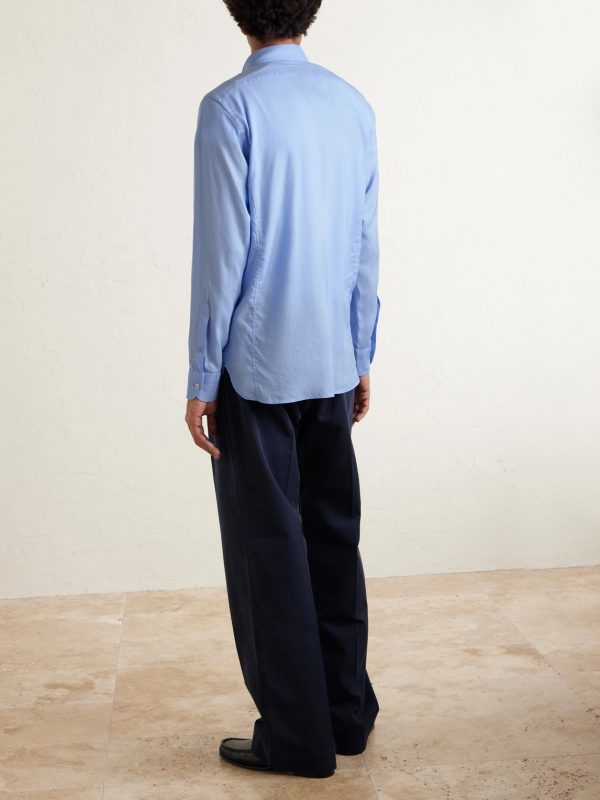 Lyocell-Gabardine Shirt - BK Lyocell-Gabardine Shirt - BK