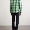 Slim-Fit Checked Cotton-Flannel Shirt - BK Slim-Fit Checked Cotton-Flannel Shirt - BK