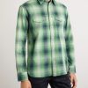 Slim-Fit Checked Cotton-Flannel Shirt - FR Slim-Fit Checked Cotton-Flannel Shirt - FR