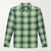 Slim-Fit Checked Cotton-Flannel Shirt Slim-Fit Checked Cotton-Flannel Shirt