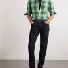 Slim-Fit Checked Cotton-Flannel Shirt - OU Slim-Fit Checked Cotton-Flannel Shirt - OU
